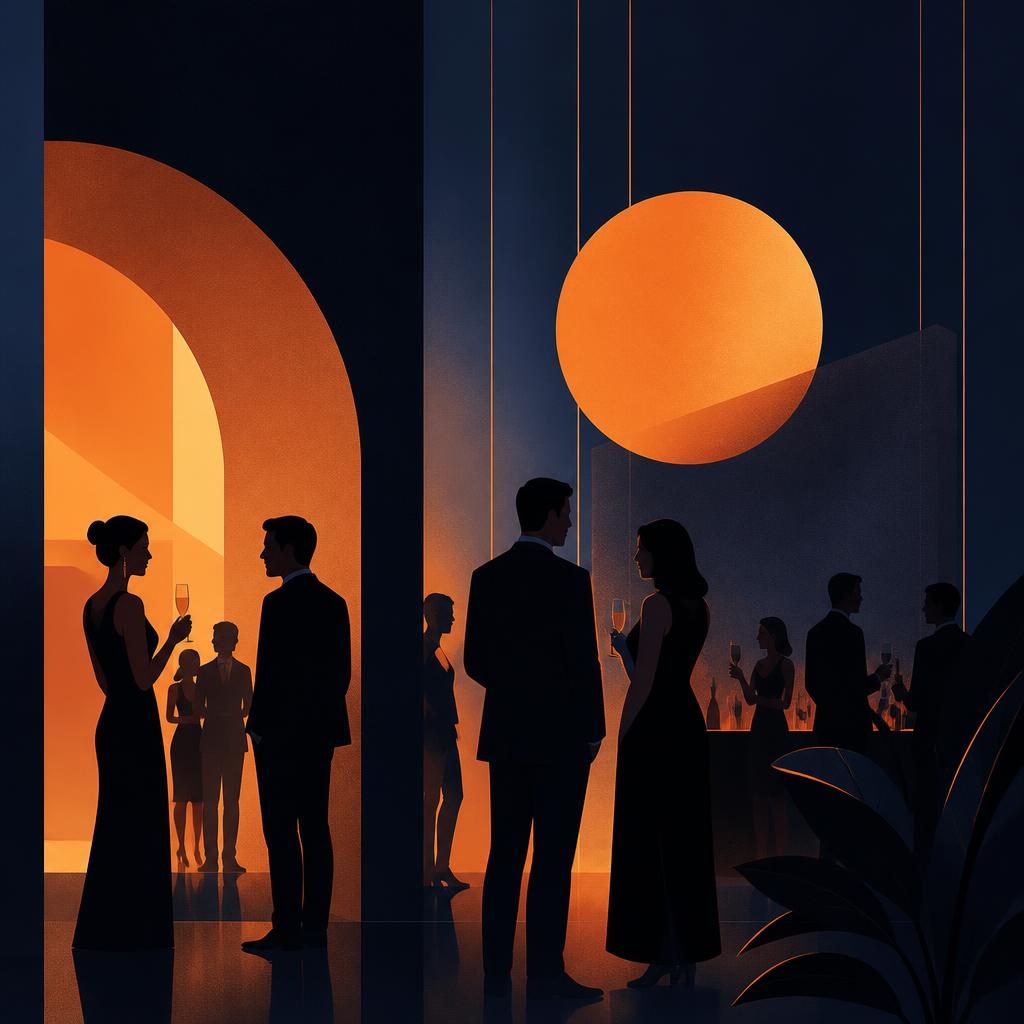 Illustration of an organizer managing ticket sales